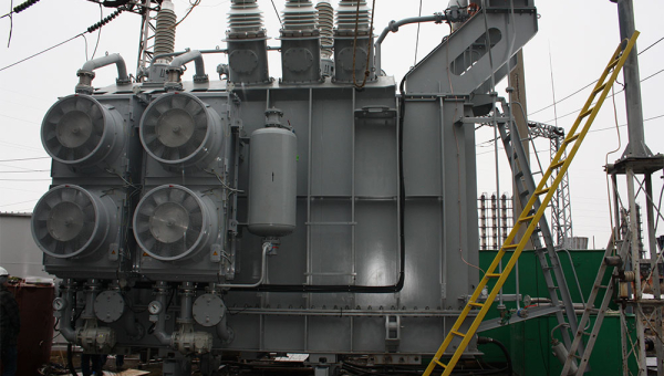 Замена трансформатора 160 МВА ТЭЦ