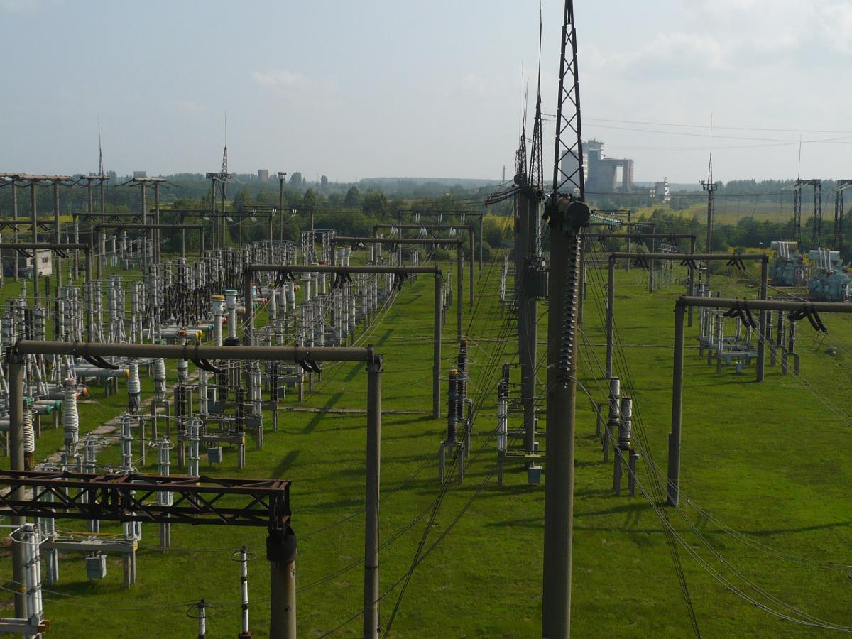 Замена выключателей на ПС 330 кВ