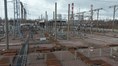 Открытое распределительное устройство 330 киловольт