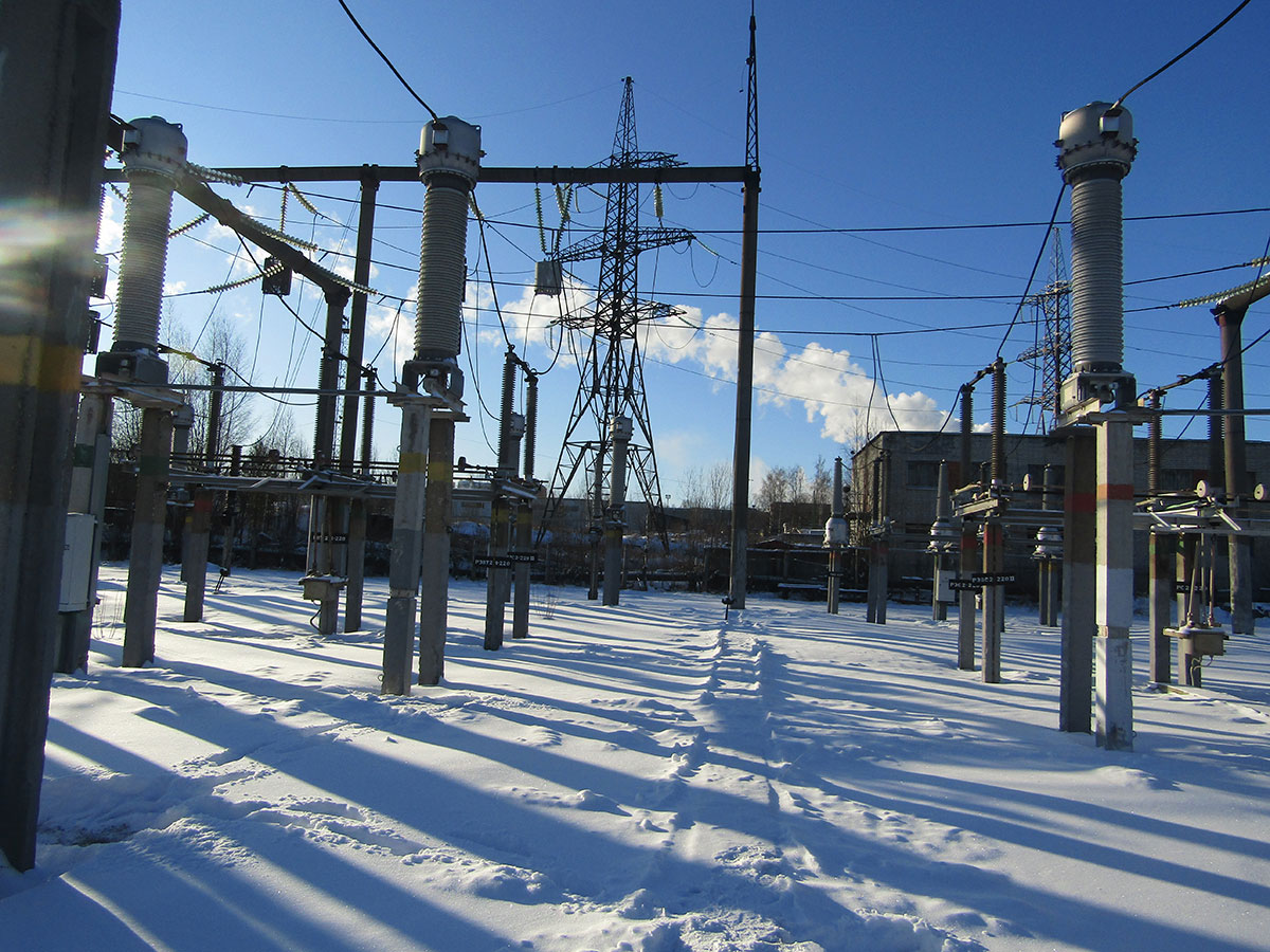 ОРУ 220 кВ ОРУ 220 кВ ПС Петрозаводскмаш